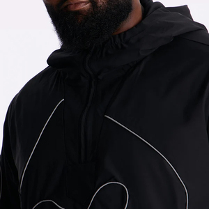 Custom Logo Nylon Windbreaker Jogging Suits Reflective Zip up Streetwear <b>Vintage</b> <b>Tracksuit</b> - Product Image 5