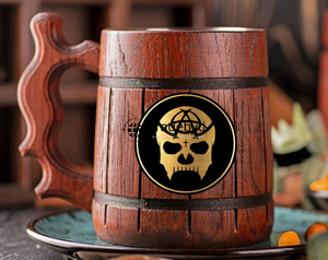 Tasse en bois pour les paramètres du spa conçue pour des expériences apaisantes et sirotant paisible Tradebyd - Product Image 4