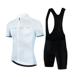 Ensemble maillot et cuissard de cyclisme unisexe de qualité supérieure, léger, respirant et confortable, personnalisable, pour adulte - Product Image 4