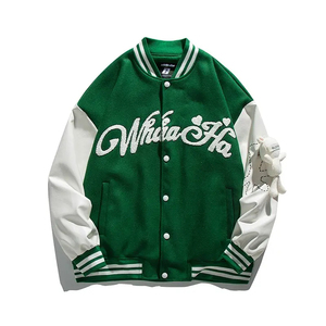 Chaqueta Letterman de alta calidad para hombre, chaqueta cortavientos Life Letterman, chaqueta Universitaria de Trabajo, chaqueta de béisbol para hombre - Product Image 1