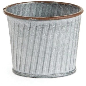 Jardinière en métal de haute qualité avec design classique enduit de poudre pour l'emballage en vrac de décoration de jardin à la maison extérieure - Product Image 1