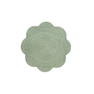 <b>Green</b> Natural Vintage Style Rattan Placemat Essential For Catering <b>Table</b> Decor Handmade Cheap Price Wholesale From Vietnam - Product Image 4