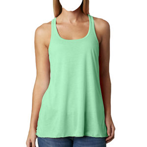 เสื้อกล้ามออกกำลังกายชายหญิงผ้าสแปนเด็กซ์/ โพลีเอสเตอร์ระบายอากาศได้ดีใส่ได้ทุกเพศคุณสมบัติแห้งเร็วสำหรับออกกำลังกาย - Product Image 3