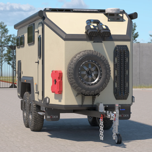 Remorque de camping hybride tout-terrain de luxe Bruder EXP-8 Style Extreme 4x4 pour expéditions et voyages hors réseau - Product Image 3