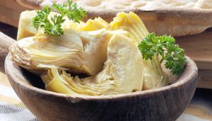 Made in Italy Gourmet bảo quản rau trong Mason <span class=keywords><strong>Jar</strong></span> toàn bộ Atisô trong dầu 1700 ml - Product Image 2