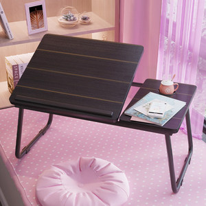 Table de lit pour ordinateur <span class=keywords><strong>portable</strong></span>, bureau <span class=keywords><strong>portable</strong></span> pliable avec fente pour tasse, support pour ordinateur <span class=keywords><strong>portable</strong></span>, plateau de petit-déjeuner pour <span class=keywords><strong>canapé</strong></span>, lit, support pour livre - Product Image 3