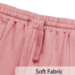 Conjunto Casual de Sudadera y Pantalón Corto para Mujer, 100% Algodón, Diseño Sólido de Dos Piezas, Transpirable, Ecológico, Tela Suave, para Uso Diario y Viajes - Product Image 6