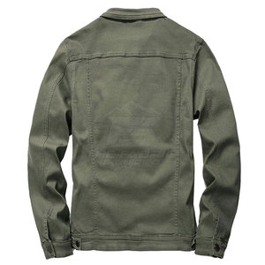 Veste en jean d'hiver pour homme de haute qualité, 100% coton, écologique et coupe-vent, style décontracté, coupe moderne - Product Image 2
