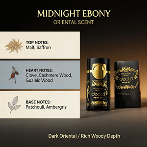 Perfume Deold Midnight Ebony al por Mayor, 100 ml, Aroma Oriental Amaderado para Hombre, <span class=keywords><strong>EDP</strong></span>, en Stock, OEM, Logotipo Personalizado, Marca Privada - Product Image 3