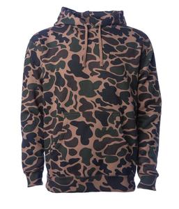 OEM à manches longues poche kangourou hommes sweat à capuche Camouflage impression Logo personnalisé hommes sweats à capuche hommes sweats surdimensionnés - Product Image 1