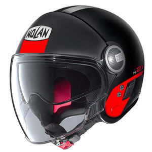 Casque Jet Nolan N21 Agility 114 moderne à face ouverte avec double visière, fermeture rapide, en polycarbonate, état neuf - Product Image 1