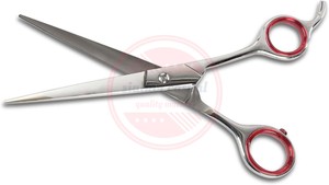 Ciseaux de toilettage droits pour chiens et chats avec étui de rangement | Outils de toilettage de cheveux en acier inoxydable de qualité supérieure - Product Image 3