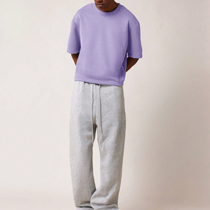 เสื้อยืดผ้าฝ้ายพิมพ์ลายกราฟิกสำหรับผู้ชายเสื้อยืดครอปของผู้ชายแบบหนาพิมพ์ลายกราฟิกตามสั่ง - Product Image 5