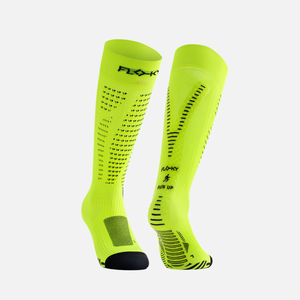 Floky Calza Run Up Long Fluorescent Yellow Sports <b>Sock</b> - Product Image 2