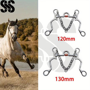 Excellent Fournisseur Nouvelle Tendance Service OEM/ODM Personnalisé Logo sur Mesure Mors de Cheval Espagnol en Acier Inoxydable de Haute Qualité - Product Image 2