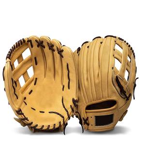 Gants de baseball en cuir véritable avec logo personnalisé, gants de baseball en cuir personnalisés à vendre - Product Image 3