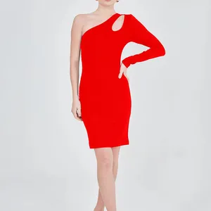 Red Color Women's Sleeveless Sandy Dress Made Of Fabric Sandy Elegant Dress Perfect Fit Sandy Dress