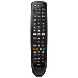 Telecomando tv (Telefunken) GUMBODY Personal 6+ Black 806077 - Product Image 1