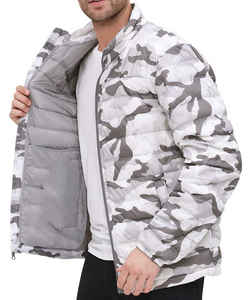 New Arrival Camouflage <b>Men</b> Puffer <b>Jackets</b> Winter Puffer <b>Jacket</b> for <b>Men</b> New style Bubble Winter Resistant Packable Puffer - Product Image 2
