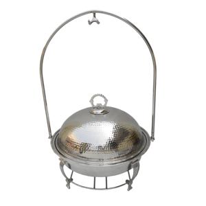 Top Quality Hot <b>Food</b> <b>Server</b> <b>Buffet</b> Chafing Dish Catering Service Equipment <b>Food</b> <b>Warmer</b> Dish Solid Brass Metal Chafing Dish - Product Image 5