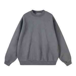 Boxy fit 100% coton polaire pull sweat streetwear fabricants de vêtements haute qualité vêtements d'hiver hommes sweats - Product Image 2