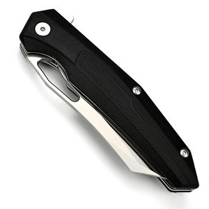 Venta caliente al por mayor personalizado ODM OEM personalizable cuchillo de bolsillo hoja plegable de acero de alta dureza mango duradero más afilado - Product Image 4