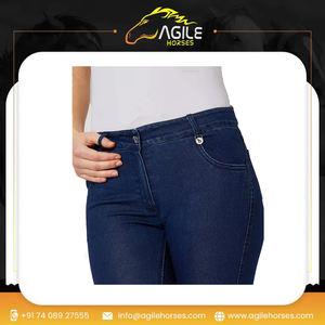 Pantalones ecuestres personalizables de alto rendimiento, ropa deportiva, pantalones vaqueros elásticos de cuatro vías, mallas, pantalones de montar a caballo - Product Image 6