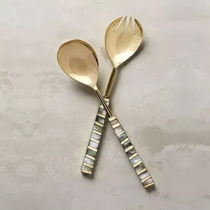 Ensemble de couverts en acier inoxydable de qualité alimentaire pour la table de mariage à l'hôtel, de haute qualité à prix abordable - Product Image 6