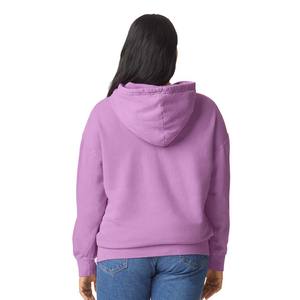 Sweat-shirts épais en polaire personnalisés avec logo, sweat à capuche uni vierge avec impression en strass - Product Image 3