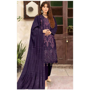 2025 nouvelles robes décontractées femmes du Pakistan motif Floral couleur unie vêtements pour femmes saison d'hiver lavable grande taille femmes - Product Image 4