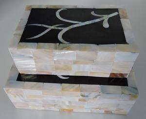 Luxury Hot Selling Mother & Pearls Over Wood Box Manufacturers Indian Handmade Trendy Chocolate Box Customized <b>Jewellery</b> Box - Product Image 4