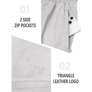 Venta al por mayor personalizado impreso diseñador poliéster Fitness Boxer gimnasio entrenamiento deportes Jogger pantalones cortos para correr para hombres - Product Image 5