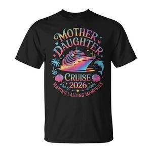 T-shirt coordinata madre-figlia per crociere e vacanze 2026 da donna, per uso promozionale - Product Image 1
