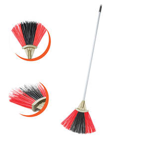 Escoba de plástico para exteriores de alta calidad, producto de limpieza Oriental Industrial, cabezal de escoba de PP, venta al por mayor a bajo precio - Product Image 2