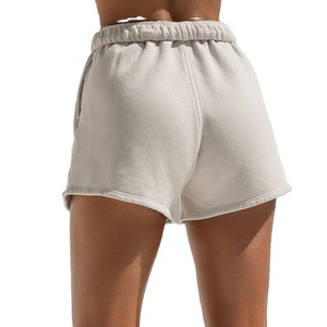 Shorts Deportivos de Verano para Mujer, Multicolores, Transpirables, de Cintura Alta, en Poliéster/Algodón, con Cintura Elástica, de Alta Calidad - Product Image 5