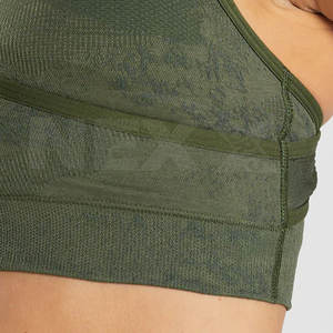 Sujetador Deportivo Transpirable de Alta Sujeción para Mujer, para Yoga y Gimnasio, Colores y Logotipo Personalizables, MOQ Bajo de 10 Piezas - Product Image 6