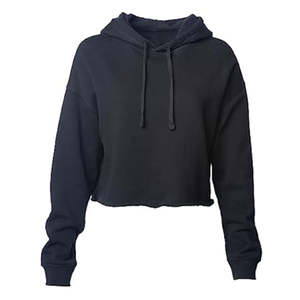 Sweat à capuche surdimensionné en éponge pour femme à épaules tombantes Streetwear imprimé personnalisé Pull ample d'hiver en polaire épaisse et chaude sur le devant - Product Image 5
