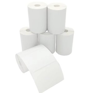 Üreticileri toptan rulo termal kağıt kadar yüksek kaliteli kendinden yapışkanlı doğrudan termal etiket 60*40 termal etiketler - Product Image 1