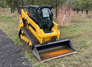 Chargeuse compacte Cat246D d'occasion en bon état Mini chargeuses Moteur Cummins Garantie de 4 ans Haute efficacité Puissance 41 kW Japon - Product Image 2