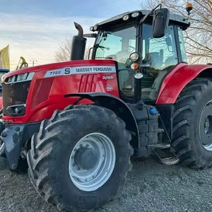 Tracteur Diesel d'occasion Massey Ferguson MF1204 120HP 4WD avec prise de force cabine pour la culture du coton, du blé et du riz en vente - Product Image 4