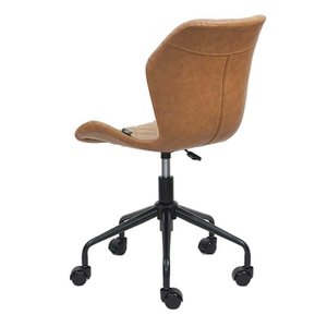 Silla de Oficina Giratoria GAK-453AX, Tapicería de Cuero PU, Reposacabezas Ajustable, Diseño Contemporáneo para Uso en el Hogar o Taller - Product Image 4