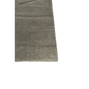 Tapis en laine et viscose tufté à la main Caliedo bleu à motif géométrique, épaisseur 10 mm, pour la décoration de la maison, du salon et du couloir - Tnq-3296 - Product Image 3