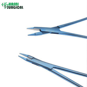 Portaagujas Ryder, Micro Pinzas, Juego de Instrumentos Quirúrgicos Oftálmicos, Manual, Aleación de Titanio, Aprobado por CE e ISO - Product Image 5