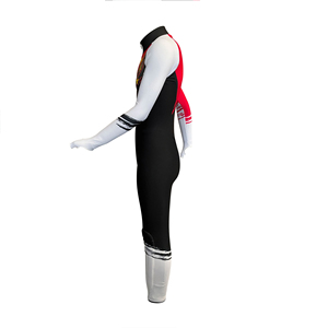 Combinaison de patin à roulettes respirante imprimée par sublimation Combinaison de course de patinage de vitesse à manches longues - Product Image 5