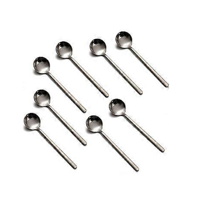 ช้อนซุปสแตนเลสชุดรับประทานอาหาร100% ดูเป็นธรรมชาติชุดเครื่องใช้บนโต๊ะอาหารทำจากมิเรอร์เหล็กขายส่ง - Product Image 5