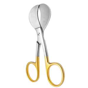 Tijeras de cordón umbilical Schumacher de punto de seguridad de acero inoxidable al por mayor instrumentos de microcirugía - Product Image 5