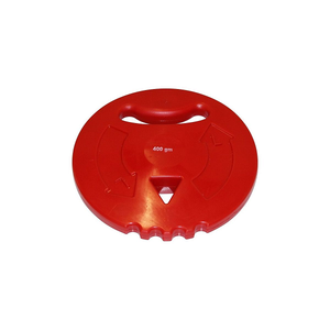 จานร่อนคุณภาพสูง สีสันสดใส ผลิตจากพีวีซี น้ำหนัก 400 กรัม สำหรับการขว้างจานร่อน ขว้างลูกเหล็ก และขว้างค้อน - Product Image 2