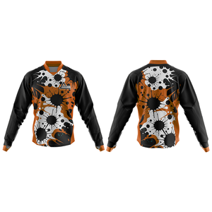 เสื้อเพนท์บอลแขนยาวระบายอากาศได้ดีสำหรับทีมกีฬาเสื้อกีฬาเสื้อกีฬาเพนท์บอลยุทธวิธีพิมพ์ลายโลโก้ออกแบบได้ตามต้องการ - Product Image 6