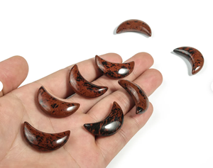 Meilleure qualité Offre Spéciale en vrac naturel acajou obsidienne pierre précieuse lune cristal naturel pierre précieuse pour le meilleur cadeau - Product Image 2