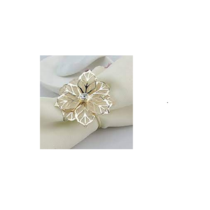 Anillos de latón para servilletas de mesa, martillado y servilleta con anillo de tamaño personalizado, precio barato y producto en oferta, nuevo - Product Image 3